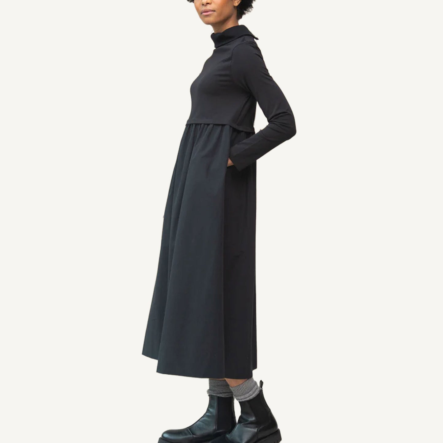 Birch Dress Black