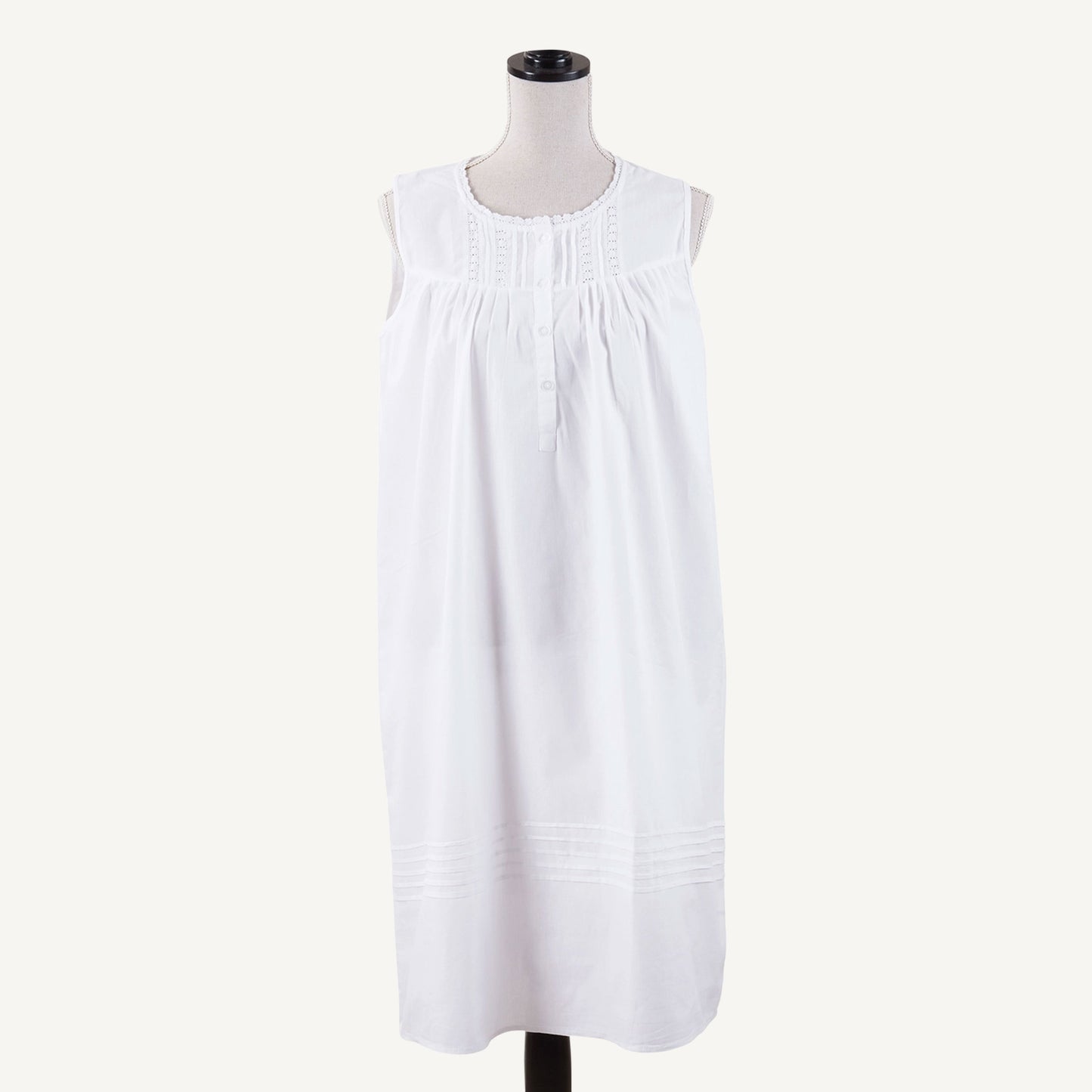 Embroidered Nightgown Tank