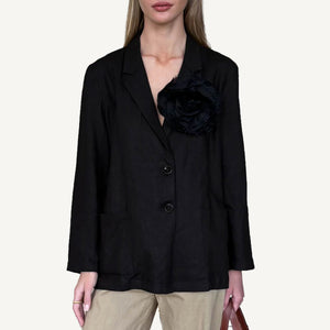 Studio Shell Jacket Black Beauty