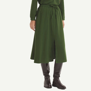 Flared Skirt - Dark Khaki