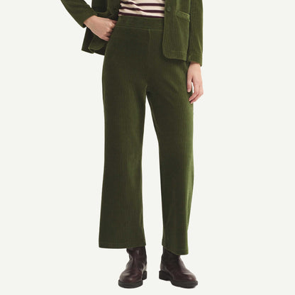 Micro Cord Pants - Green