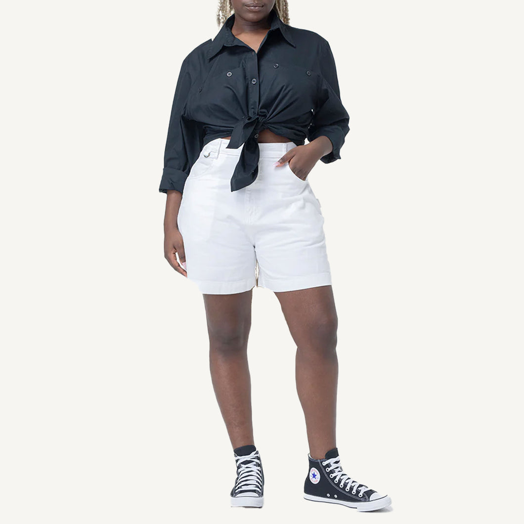 Utility Shorts White