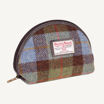 Cosmetics Bag (Large) - Yellow Check
