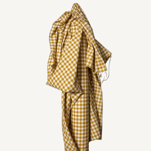 Pippa Cotton/Linen Gingham - 5 Meters