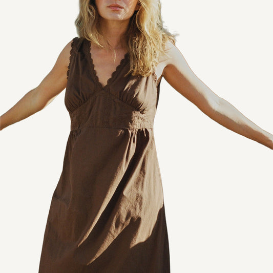 Makinna Poplin Dress