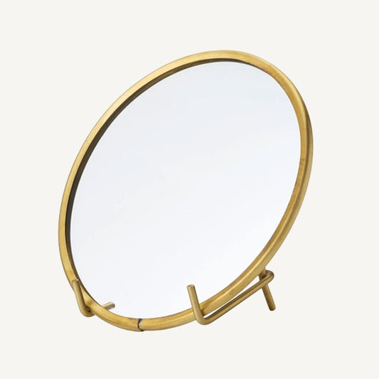 Brass Framed Mirror