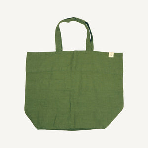 Linen Big Bag - Dark Green