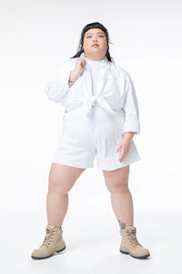 Utility Shorts White