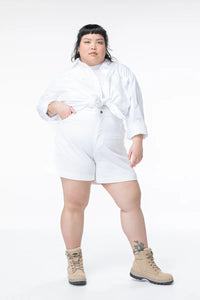 Utility Shorts White