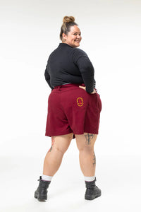Utility Shorts Burgundy
