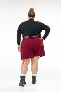 Utility Shorts Burgundy
