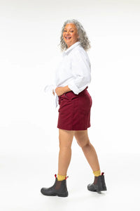 Utility Shorts Burgundy