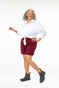 Utility Shorts Burgundy