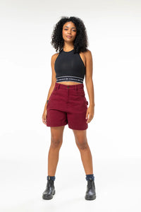 Utility Shorts Burgundy