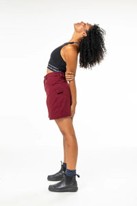 Utility Shorts Burgundy