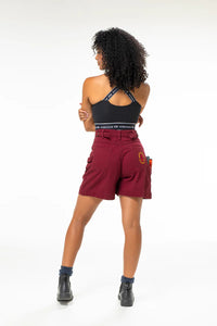 Utility Shorts Burgundy