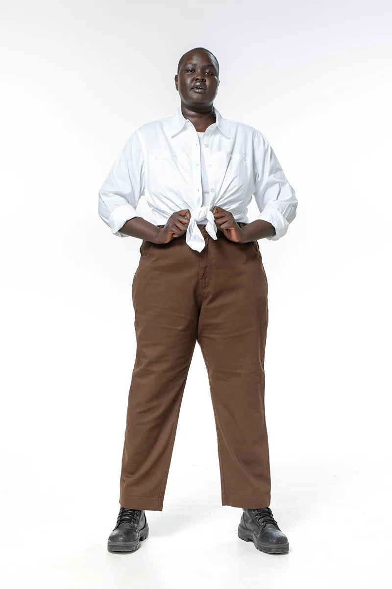 Plain Pant - Umber