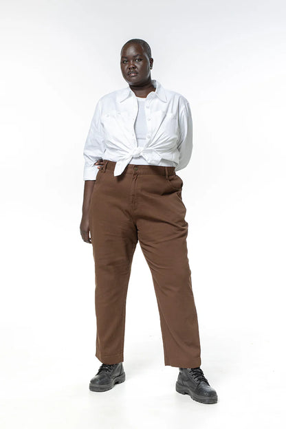 Plain Pant - Umber