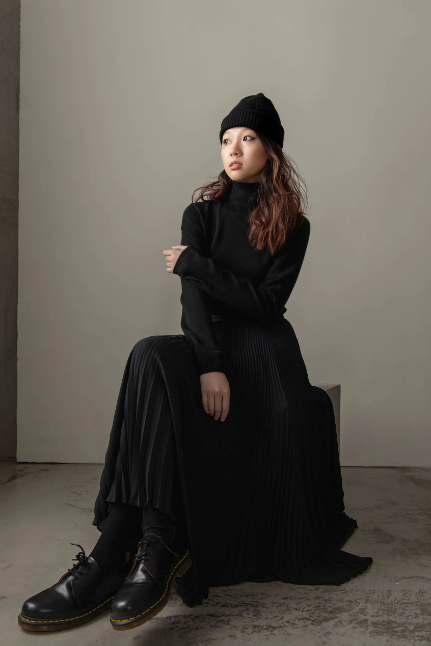 Classic Polo Neck - Black