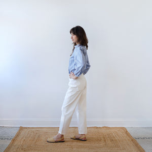 CA The Blouse - Blue Stripe