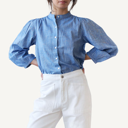 CA Everyday Blouse - Chambray