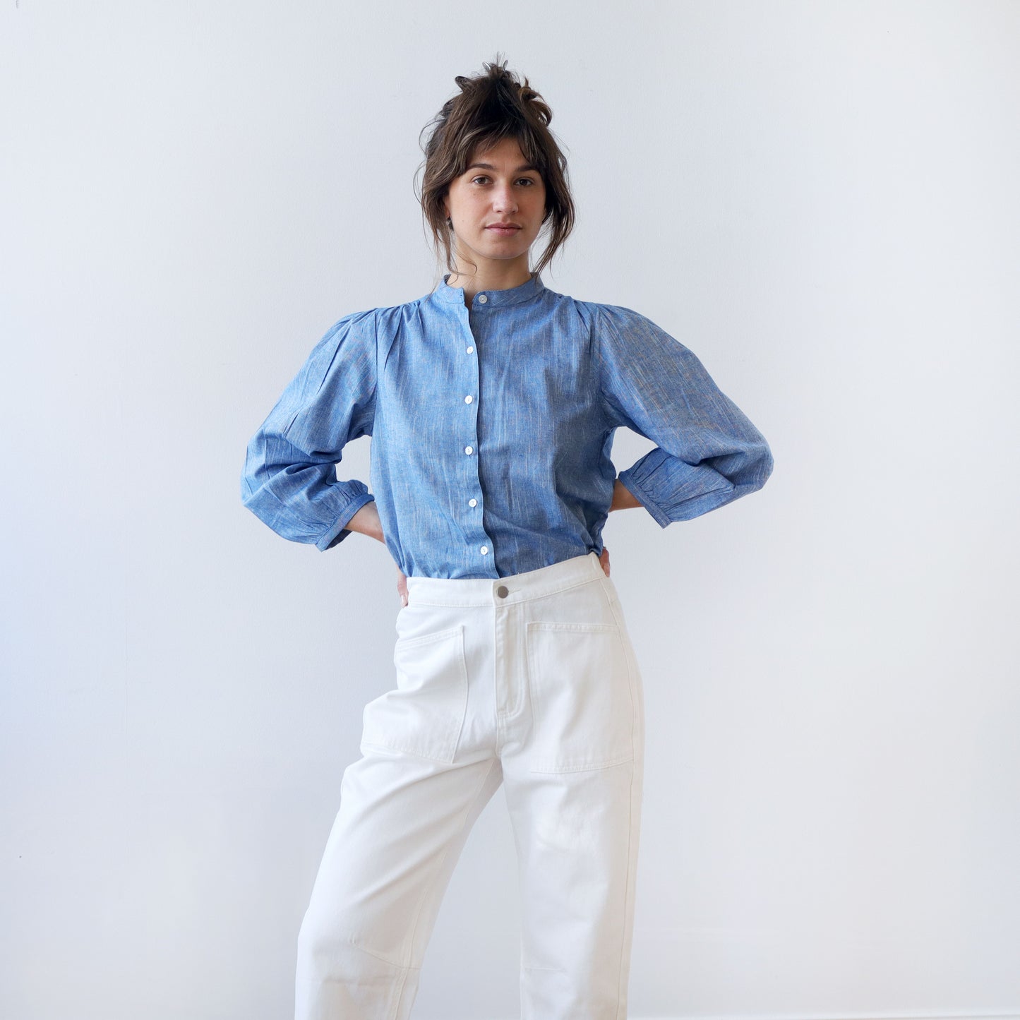 CA The Blouse - Chambray