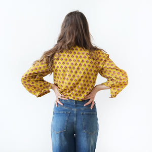 CA The Blouse - Chartreuse