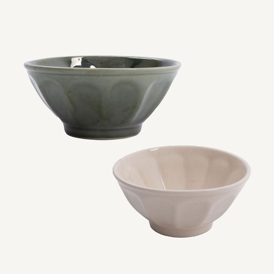 Ribbed Bowl - Set of 4