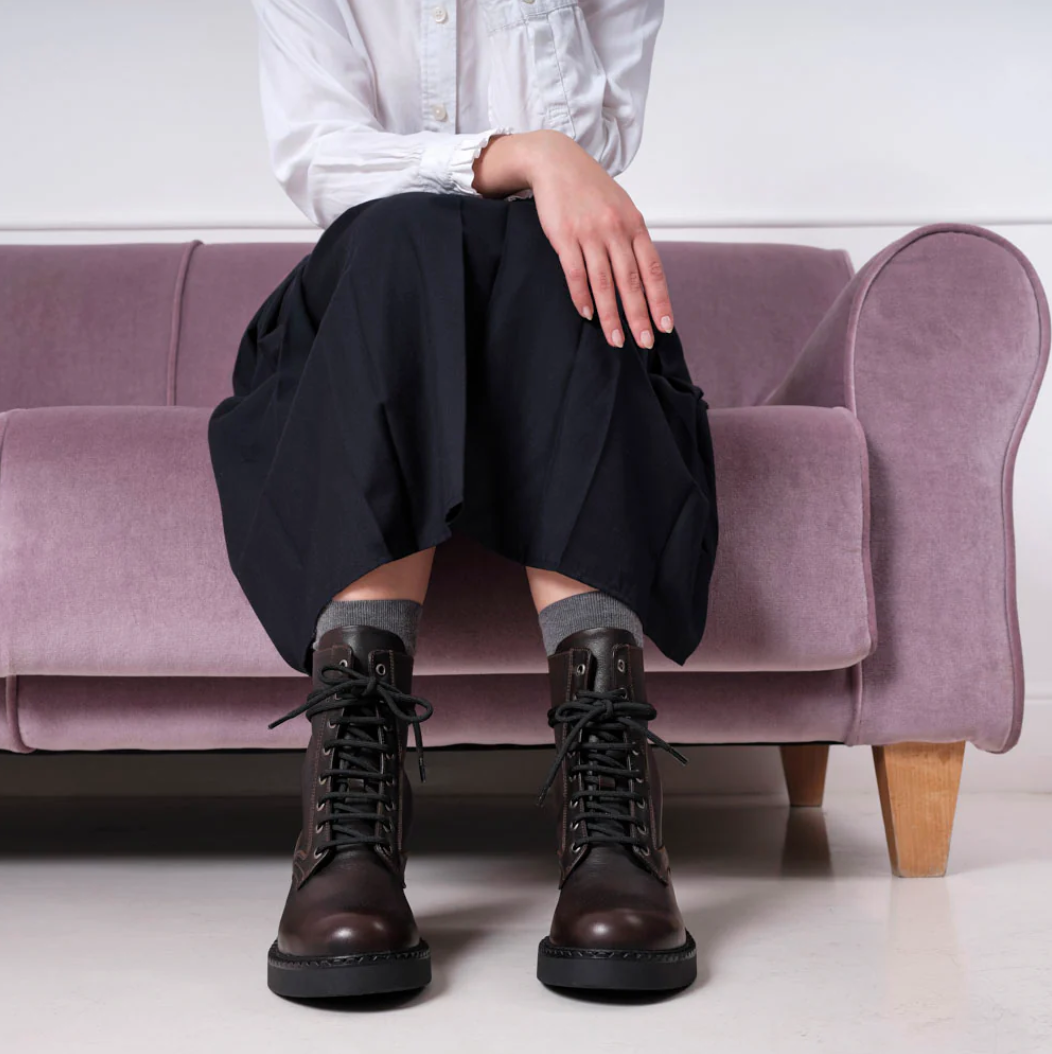 Dark Brown Ankle Boot