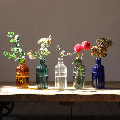 Metro Ribbed Flower Vase