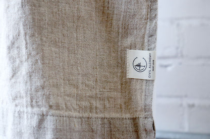 Linen Daily Apron - Natural