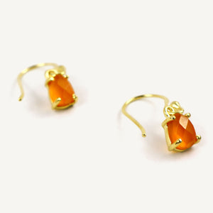 Georgia Earrings - Carnelian