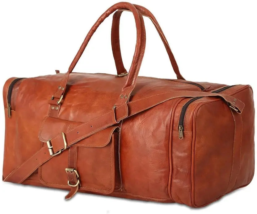 Leather Overnight Bag