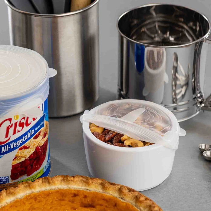 Round Stretch Storage Lids - 6pk