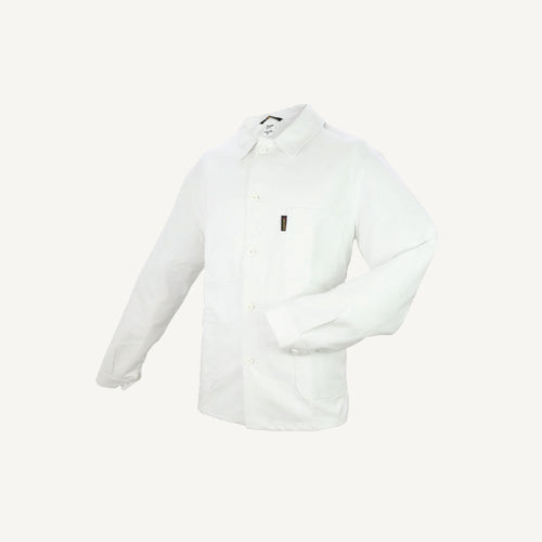 Cotton Work Jacket - White