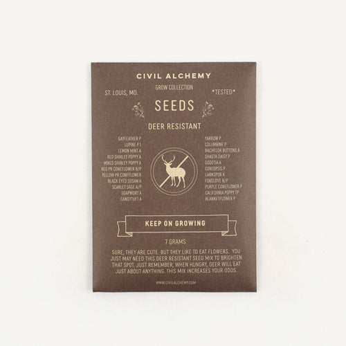 Deer Resistant Seed Mix
