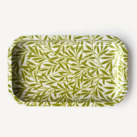 Metal William Morris Leaves Tray