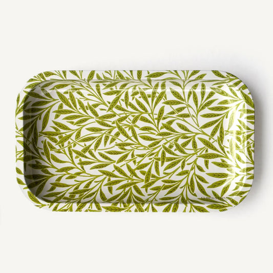 Metal William Morris Leaves Tray
