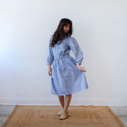 CA Everyday Skirt - Blue Stripe