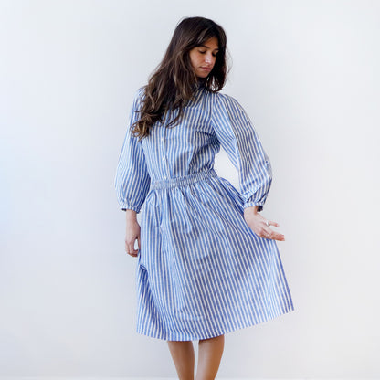 CA The Blouse - Blue Stripe