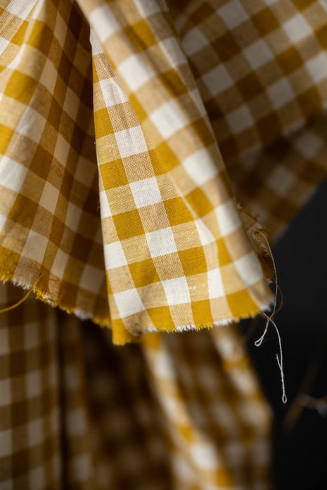 Pippa Cotton/Linen Gingham - 5 Meters