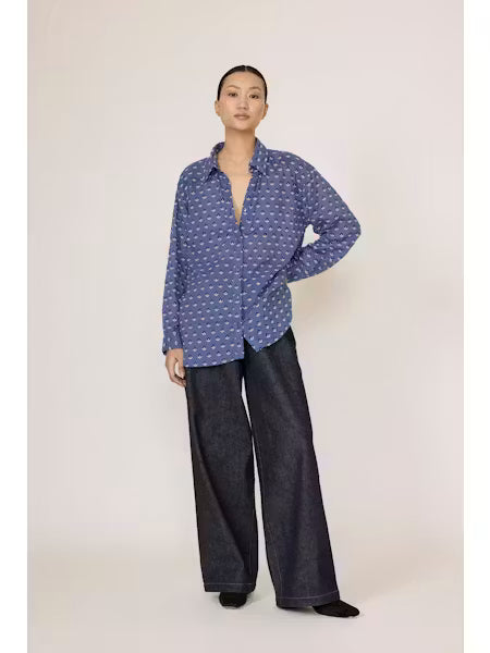 Everything Shirt - Embroidered Butti Print