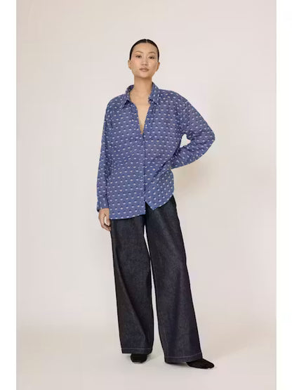 Everything Shirt - Embroidered Butti Print