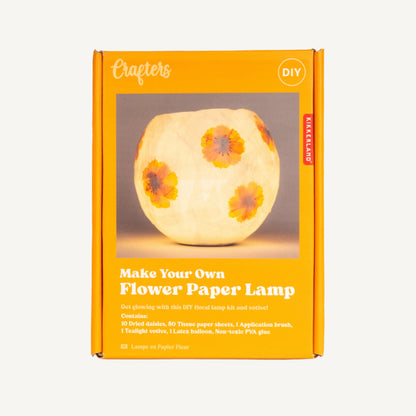 Crafters Flower Paper Lamp
