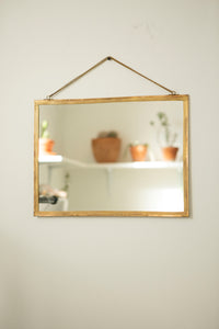Brass Mirror