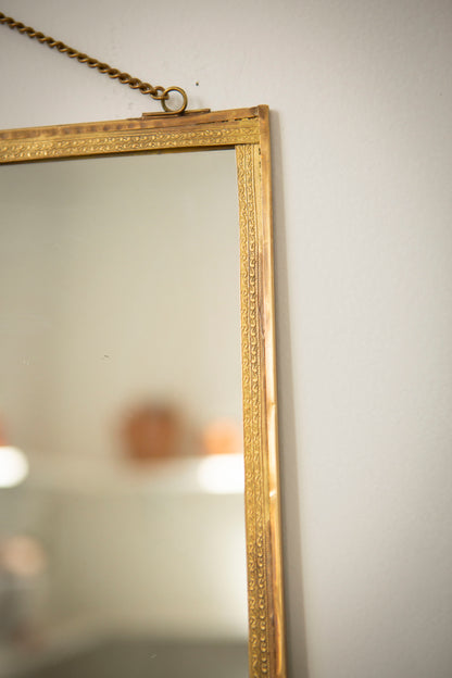 Brass Mirror