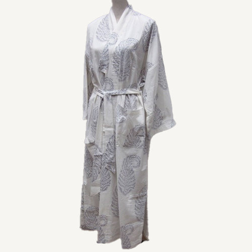 Robe Samode Paisley Grey