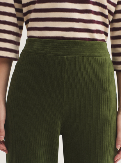 Micro Cord Pants - Green