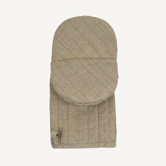 Linen Oven Mitt - Linen Natural