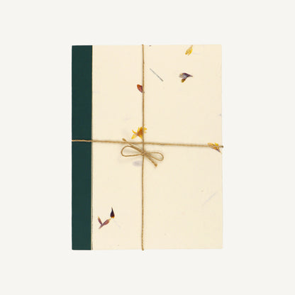 Large Flower Lokta Paper Journal - Set of 3